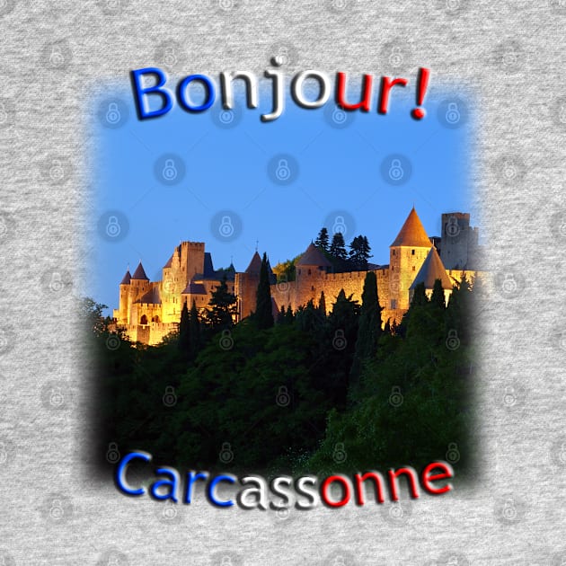 Carcassonne in the Early Evening by TouristMerch